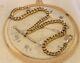 Antique Pocket Watch Chain 1890s Victorian 9ct Rose Gold Plated Albert & T Bar