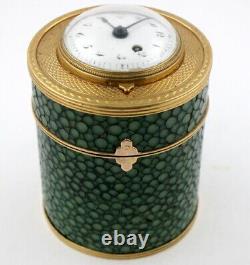 Antique Pocket Watch Gold box case, France, c1800