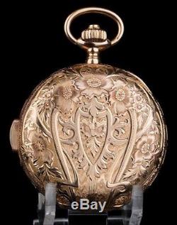 Antique Pocket Watch. Minute Repeater. 18K Solid Gold. Switzerland, Circa 1880