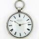 Antique Pocket Watch Silver Cased Slow Beat Lever By Thomas Yates, 1867