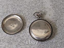 Antique Pocket Watch Sterling Silver- Harrods- The Campaigner Spares Repairs