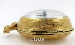 Antique Pocket Watch pair cases, verge Ottoman dial George Prior, c1790