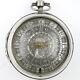 Antique Pocket Watch, Silver Pair Cases, Verge, Calendar- Kipling, London, C1720