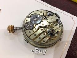 Antique Quarter Repeating Pocket Watch Movement. Perfect. Inc. Dial and Hands