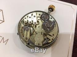 Antique Quarter Repeating Pocket Watch Movement. Perfect. Inc. Dial and Hands