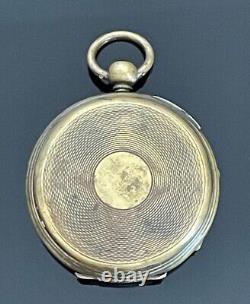 Antique Railway Timekeeper Fusee Verge Pocket Watch c. 1850
