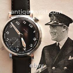 Antique Rolex Marconi military pilots watch for drivers vintage mens chronometer