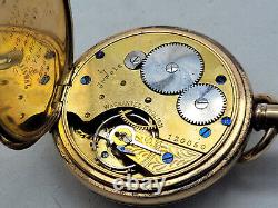 Antique Rolled Gold Pocket Watch 50 Mm. /o062