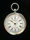 Antique Silver Cased Ladies Pocket Watch E Harris & Co Late 1800's