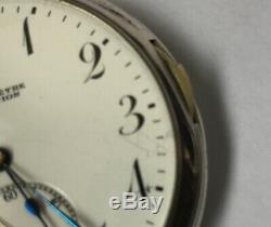 Antique Silver Chronometre REPETITION Pocket Watch Working CHIMES Working