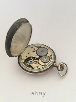 Antique Silver Omega Pocket Watch