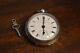 Antique Silver Pocket Watch J G Graves, Of Sheffield English Lever Chester 1901