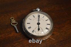 Antique Silver Pocket Watch J G Graves, of Sheffield English Lever Chester 1901
