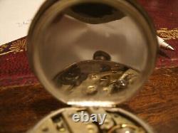 Antique Silver Swiss Ladies Pocket Watch. Three Bears. 1888-1914. 0.935 Silver