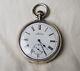 Antique Silver Waltham Ensign 7j. Pocket Watch. Size 14. 1902. Fully Working