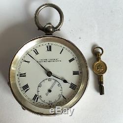 Antique Solid Silver H Samuel Manchester Acme Lever Pocket Watch