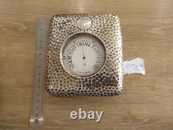 Antique Solid Silver Outer Cased Pocket Barometer