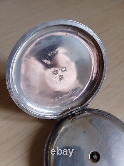 Antique Sterling Silver Pocket Watch