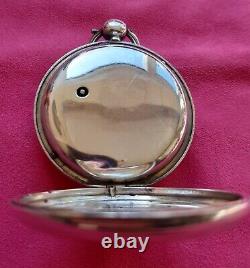 Antique Sterling Silver Pocket Watches X3 Non Working 1835/1884/1898