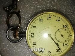 Antique Swiss ALBION 16j Solid Silver Pocket Watch in EXCL FULL WORK CONDITION