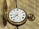 Antique Thomas Russell Gold Plated Pocket Watch