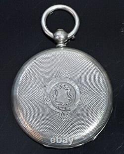 Antique Thomas Russell Silver Pocket watch c. 1890 / montre gousset