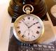 Antique Thos Russell Pocket Watch 1920s Swiss 10 Jewel Silver Plated Case Fwo