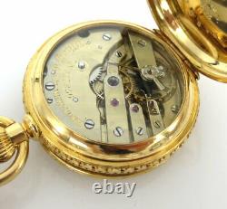 Antique Tiffany & Co Patek Philippe 18K Yellow Gold Fancy Pocket Watch