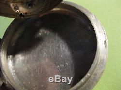 Antique Unknown Verge Fusee Pocket Watch ca. 1780 Parts or Repair good Balance