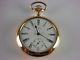 Antique Very Rare Waltham Railroader 17 Ruby Jewel Pocket Watch 1896. Great Case