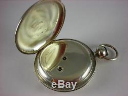 Antique VERY RARE original E. Howard key wind pocket watch Series 1 1858-9. #996