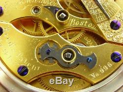Antique VERY RARE original E. Howard key wind pocket watch Series 1 1858-9. #996