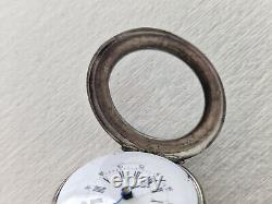 Antique Vacheron Geneve Small Silver Pocket Watch SPARES/REPAIR Rare 167