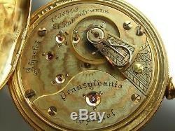 Antique Very RARE 18s Illinois Pennsylvania Special 24 ruby jewel pocket watch