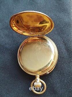 Antique Victorian Thomas Russell &co 18ct pocket watch