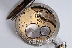 Antique Vintage Old Stunning German Made System Glashutte GUB Mens Pocket Watch