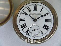 Antique Vintage Old Waltham New South Wales Government Railways Pocket Watch
