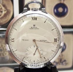 Antique Vintage Rare 30's Rolex Prince Imperial Deco Watch Chronometer Serviced