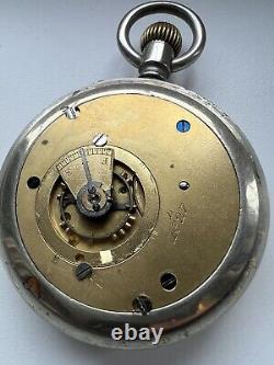 Antique W Ehrhardt London Field Watch Pocket Watch 1890