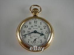 Antique Waltham Canadian Railway Time Service 17 jewel pocket watch. 1892 model