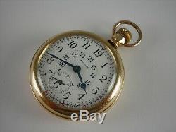 Antique Waltham Canadian Railway Time Service 17 jewel pocket watch. 1892 model