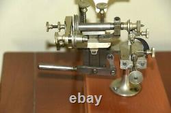 Antique Watchmakers Rounding Up Gear Cutting Tool With Cutters Pocket Watch NICE