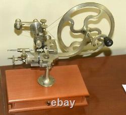 Antique Watchmakers Rounding Up Gear Cutting Tool With Cutters Pocket Watch NICE