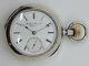 Antique Working 1883 Rockford Victorian Sterling Silver 15j Rr Pocket Watch 18s