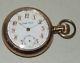 Antique Working 1904 South Bend 17j Gold G. F. Pocket Watch 18s With Fancy Dial 340