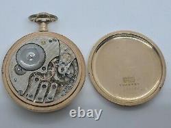 Antique Working 1909 ILLINOIS'Burlington Special' 19J Gold G. F. RR Pocket Watch