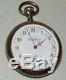 Antique Working 1912 SOUTH BEND Fancy Dial & Hands 17J Gold GF Pocket Watch 16s