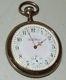 Antique Working 1912 South Bend Fancy Dial & Hands 17j Gold Gf Pocket Watch 16s