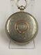 Antique C1897 Chester Silver Fusee Pocket Watch 55mm (working) But Missing Glass