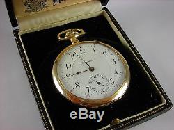Antique original 16s Hamilton 954 Rail Road pocket watch in box. 1911. 17 jewels